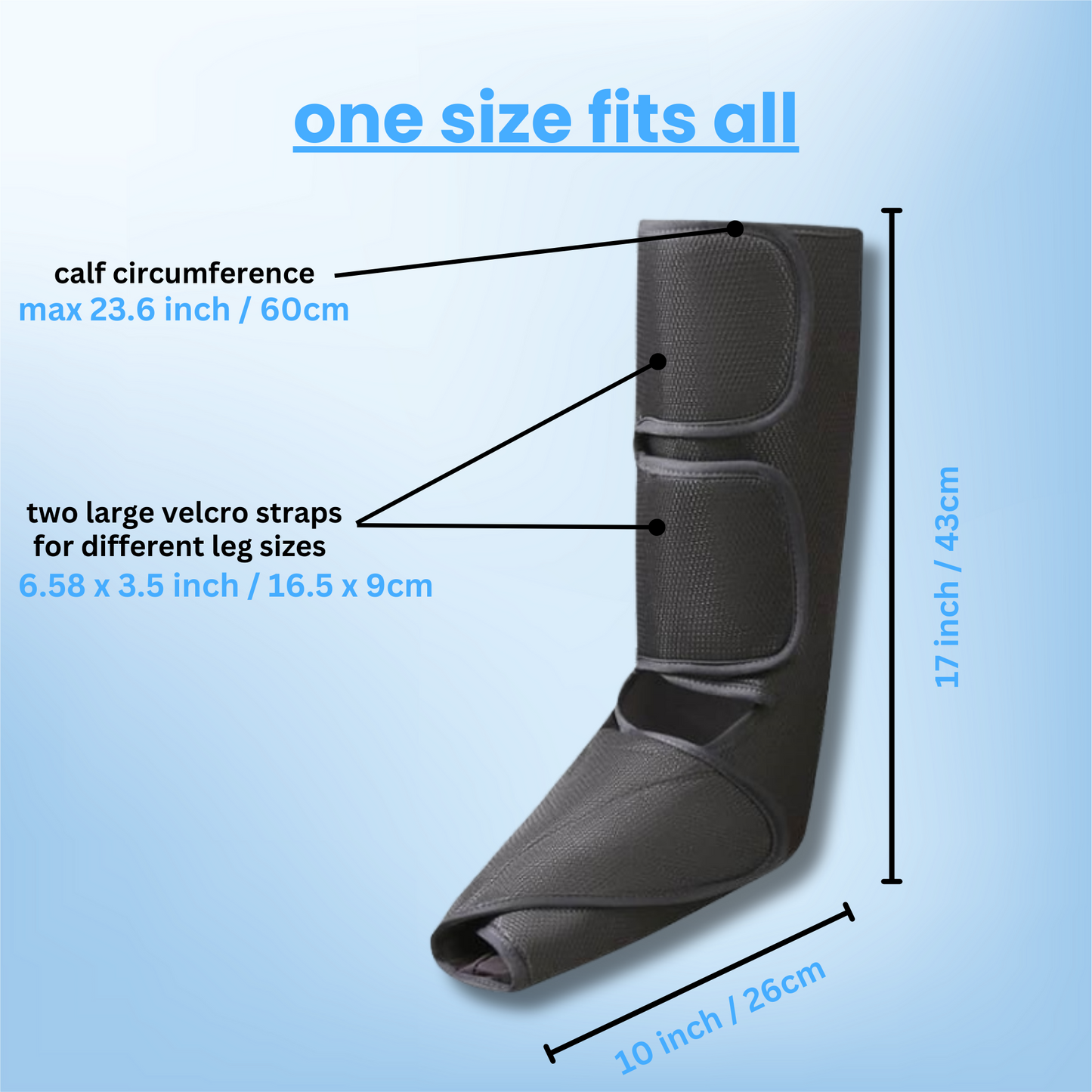 Alivrazen™ Air Compression Leg Massager with Heat