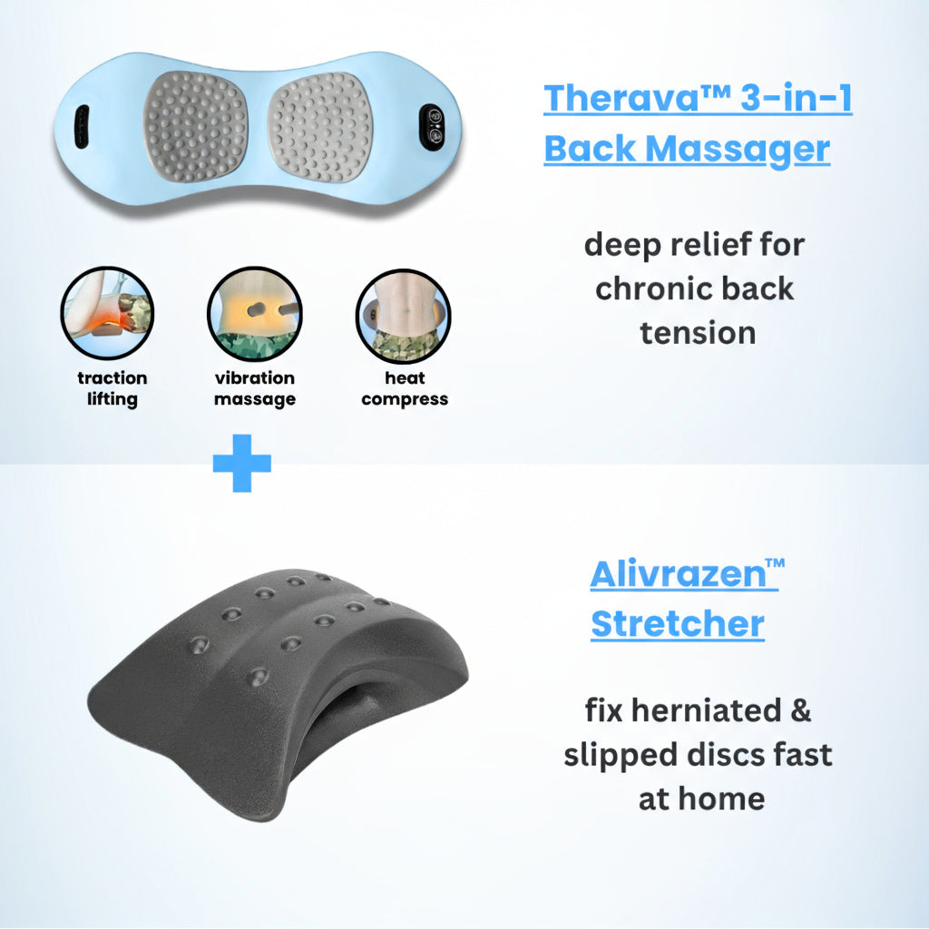 Original Alivrazen™ 3-in-1 Back Massager